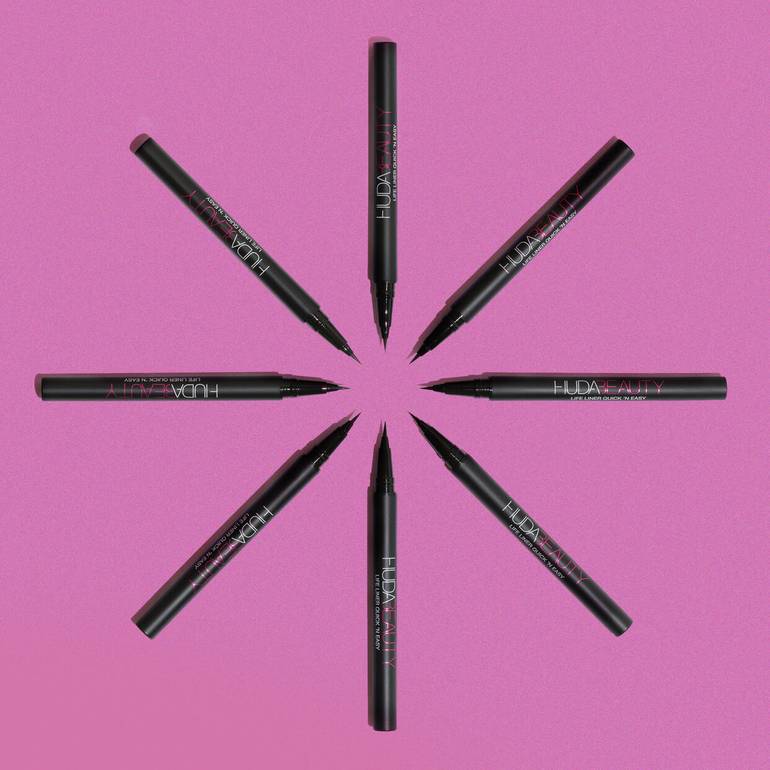 Huda Beauty, Ultra Precise Liquid Eyeliner, Life Liner Quick, 1 ml