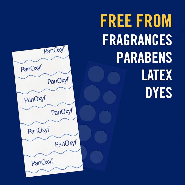 PanOxyl Overnight Spot Patches Hydrocolloid - 40 Patches