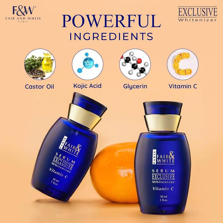 Fair & White, Vitamin C Brightening Serum, Exclusive - 30ml