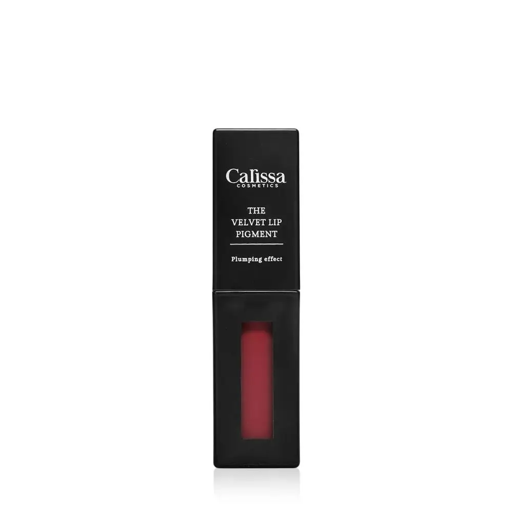 Carissa, Matte Lipstick, Velvet Lip, 01 Crimson