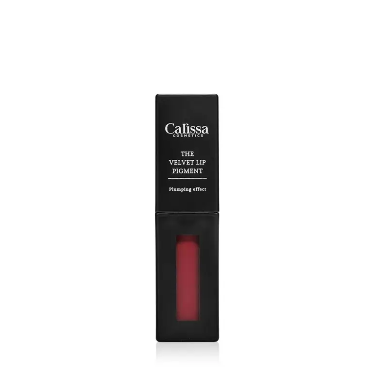 Carissa, Matte Lipstick, Velvet Lip, 01 Crimson