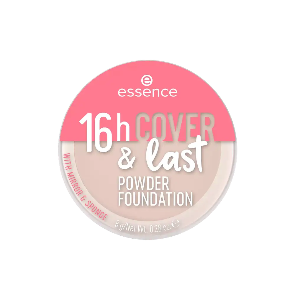 Essence Cover & Last Powder Foundation - 01 Porcelain