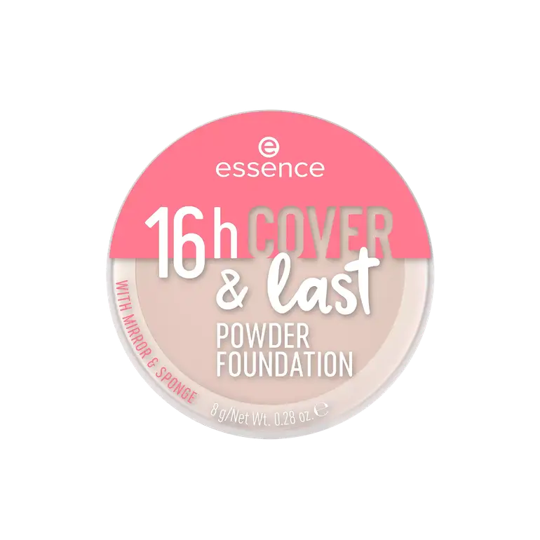 Essence Cover & Last Powder Foundation - 01 Porcelain