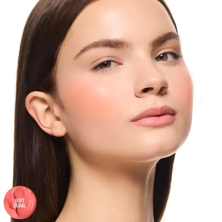 By Mario, Blush Soft Pop, Stick, - Soft Coral