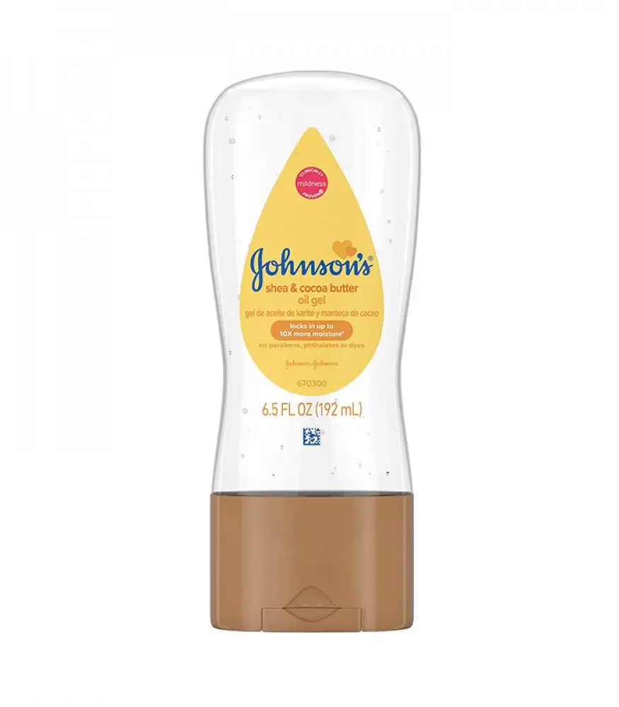 Johnson's, Shea & Cocoa Butter Oil Gel, for Kids - 192 ml