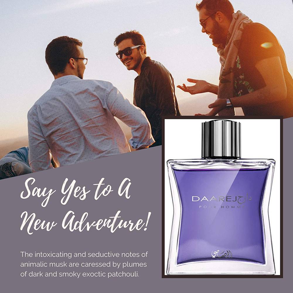 الرصاصي عطر دارج بيور هوم للرجال 