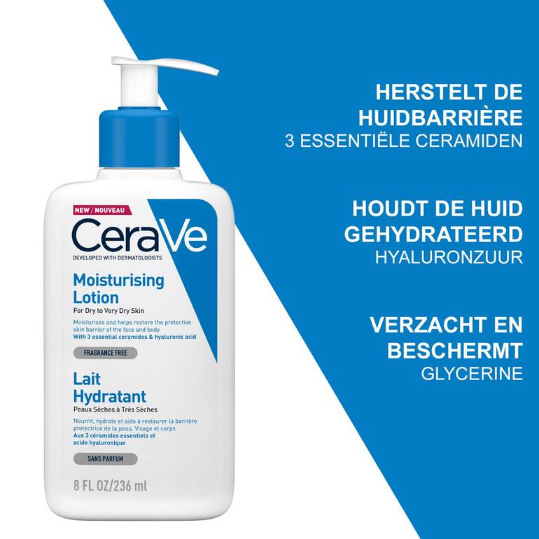 CeraVe, Daily Moisturizing Lotion, Nourishing, Dry Skin, 236ml
