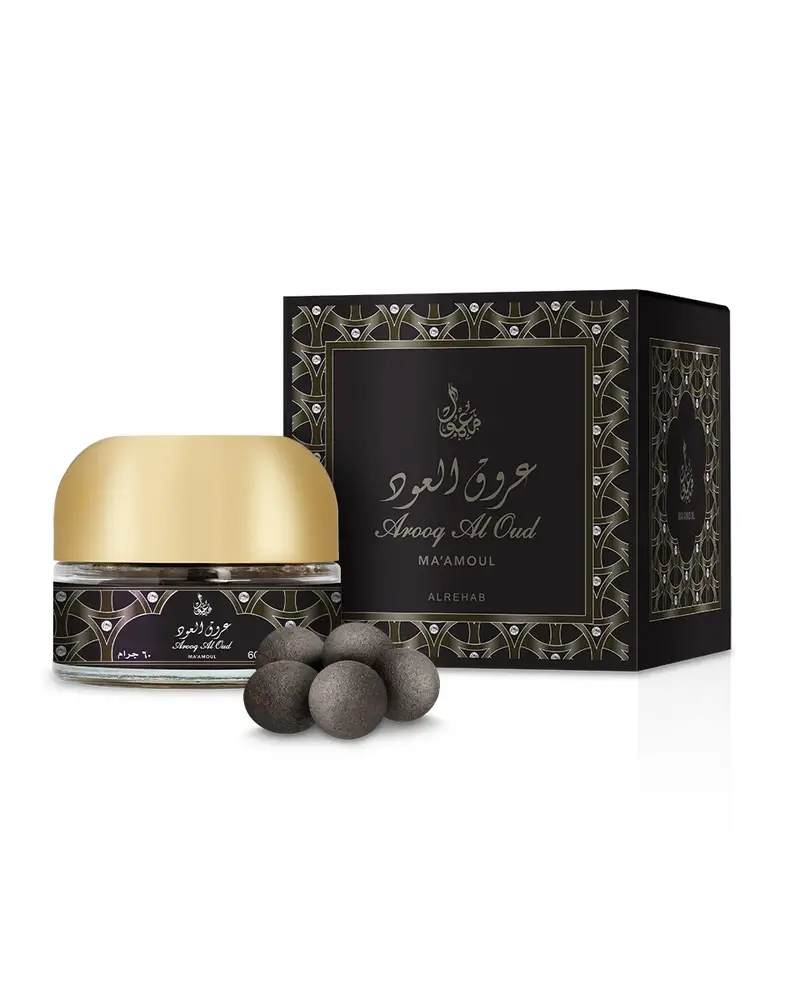 Al Rehab, Incense, Oud Root Maamoul, 60g