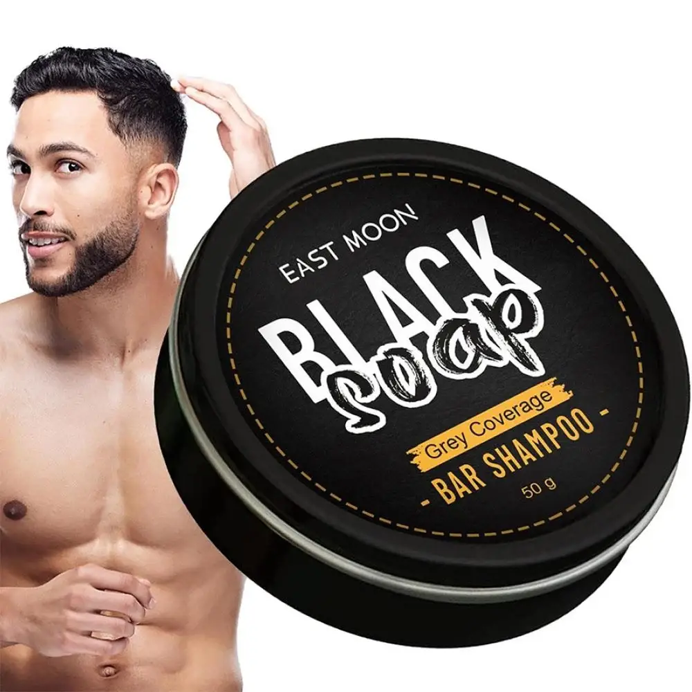 East Moon, Soap Bar Shampoo, Black Shop, - 50g