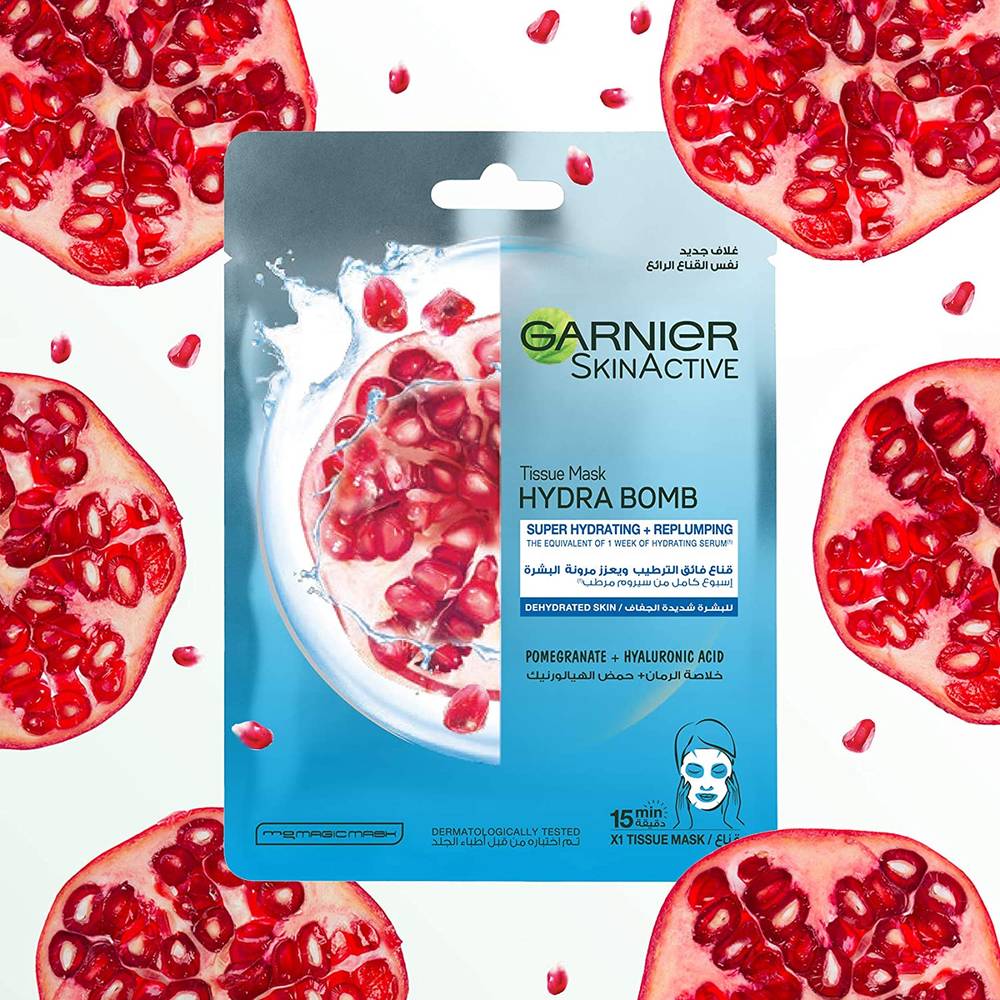 garnier skin active mask hydra bomb