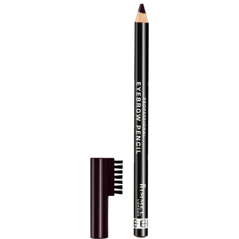 Rimmel, Brow This Way Eyebrow Pencil - 004 Black Brown