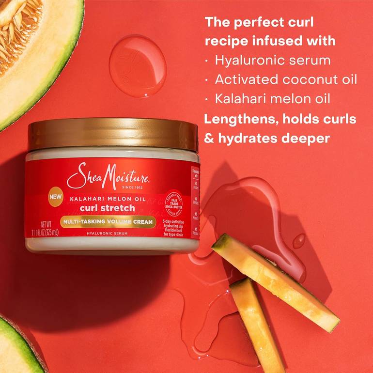 Shea Moisture, Curl Crème, with Kalahari Watermelon Oil, 325ml