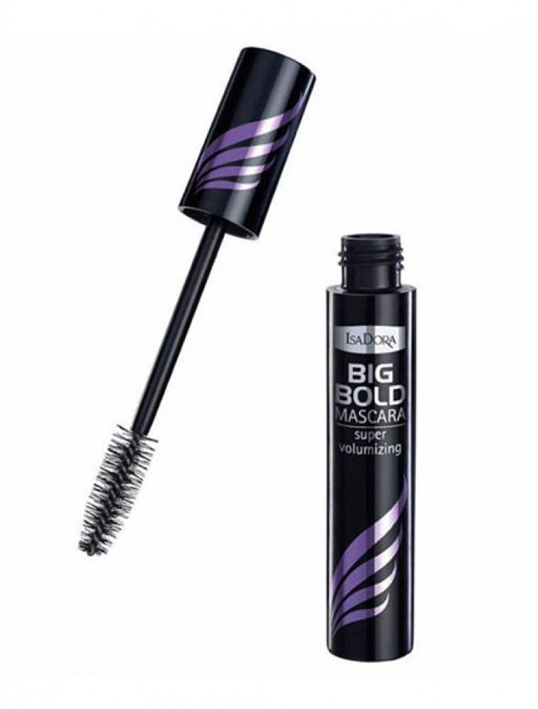Isadora, Big Bold Super Volume Mascara, 10 Black