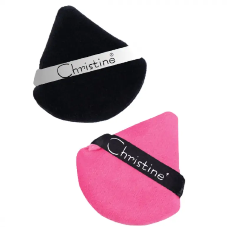 Christine, sponge, powder puff, washable