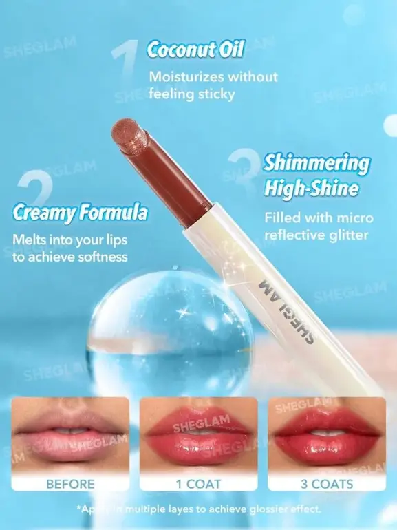 Sheglam Lip Plumper & Gloss – Pink Flamingo