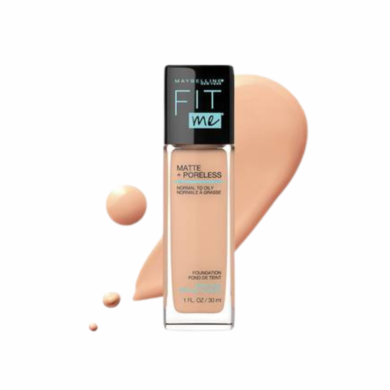  Maybelline New York Fit Me Matte + Poreless Foundation No. 130 BUFF BEIGE