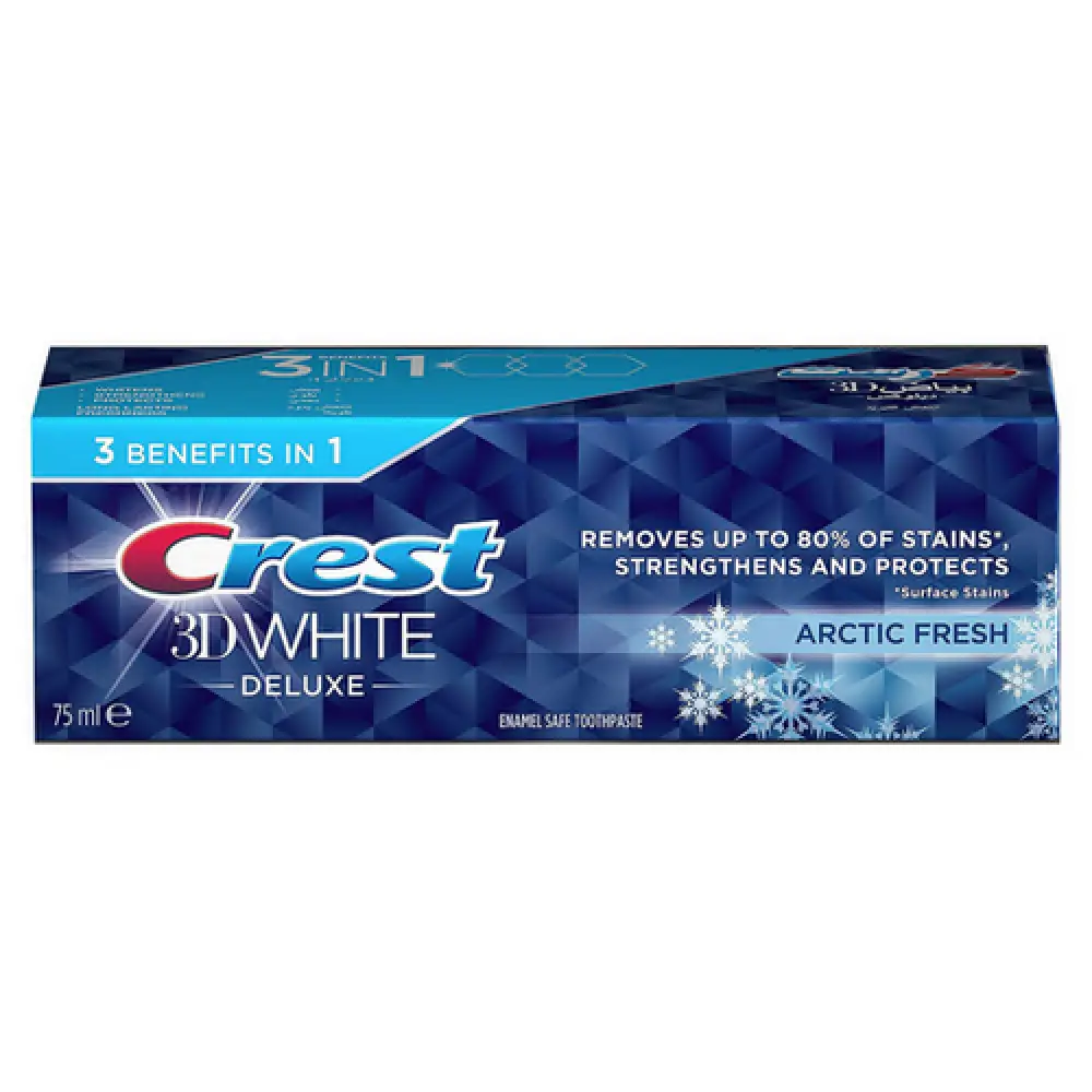 Crest, Toothpaste, Deluxe, 3D, White, Fresh, Cooling, - 75 ml