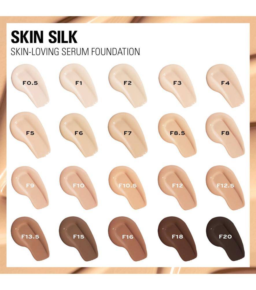 Revolution, Skin Silk Luminous Serum Foundation - Multiple Shades 