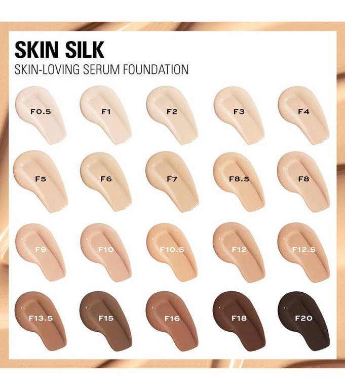 Revolution, Skin Silk Luminous Serum Foundation - Multiple Shades 