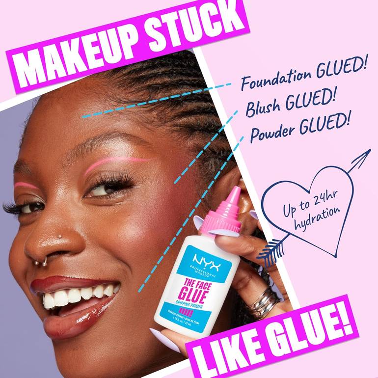 NYX, Primer, Moisturizer, The Face glue