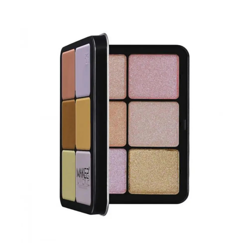 Makeover 22, Ultra HD Highlighter Palette, - HP01