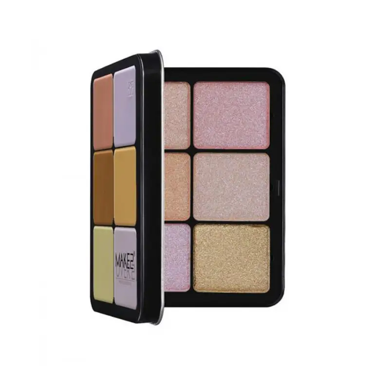 Makeover 22, Ultra HD Highlighter Palette, - HP01
