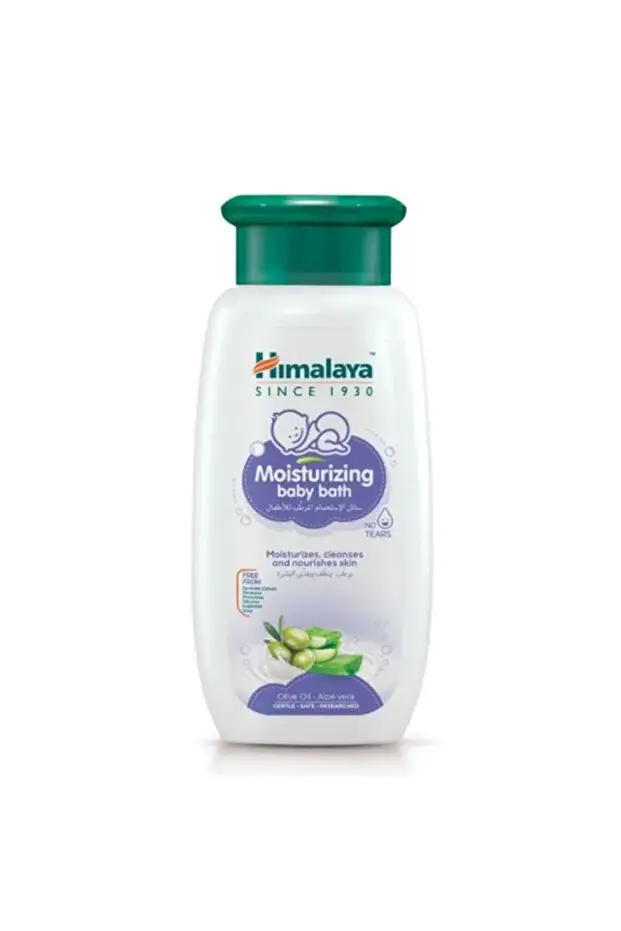 Himalaya Moisturizing Baby Bath with Olive Oil & Aloe Vera