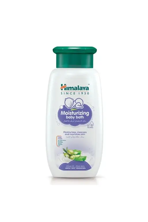 Himalaya Moisturizing Baby Bath with Olive Oil & Aloe Vera