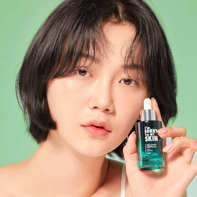 I'm Sorry, Relaxing Serum, with Green Tea, for Tired and Stressed Skin