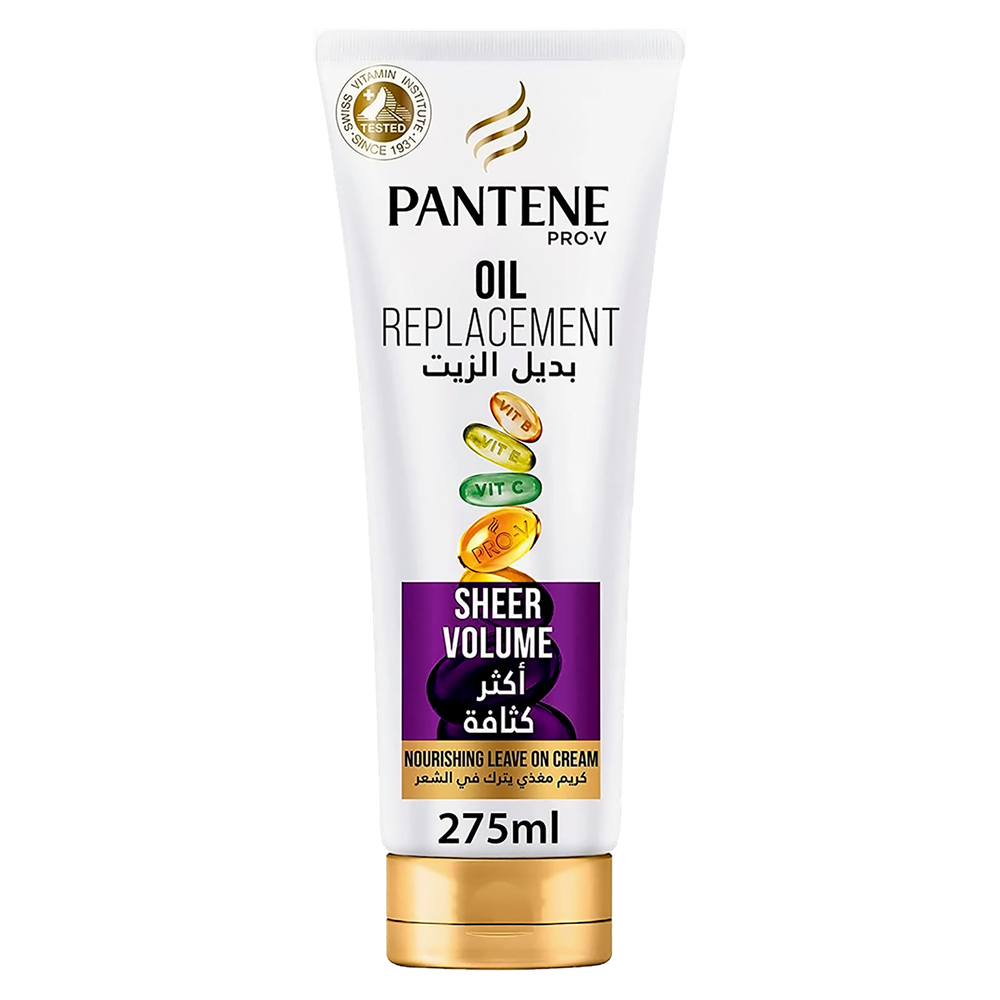 Pantene, Oil Replacement, Thicker, For Soft, Straight Hair,