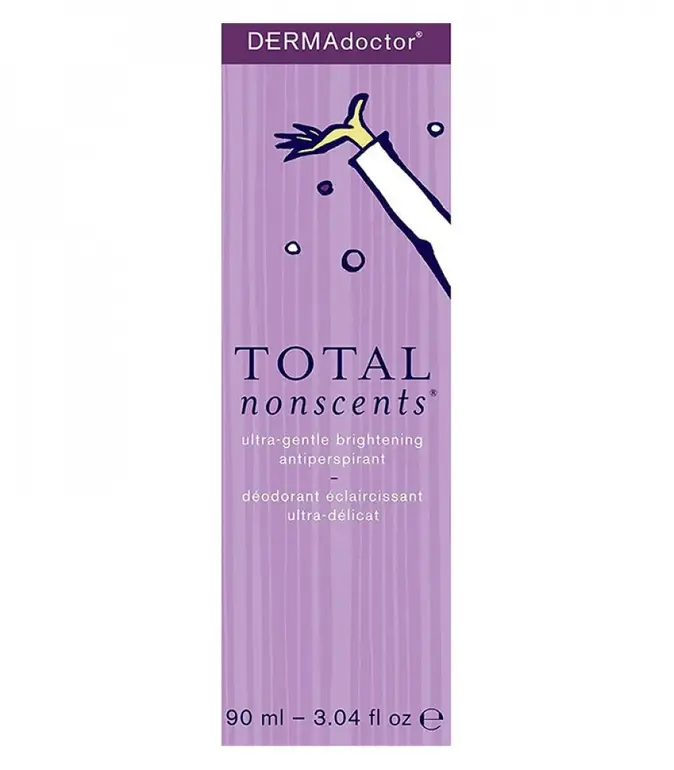 Derma Doctor Total Non Scents Skin Lightening Antiperspirant Deodorant 90ml