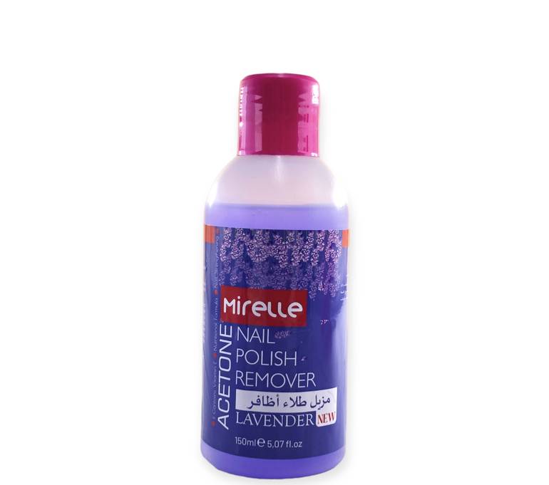 Nail polish remover, lavender scent, - 150ml