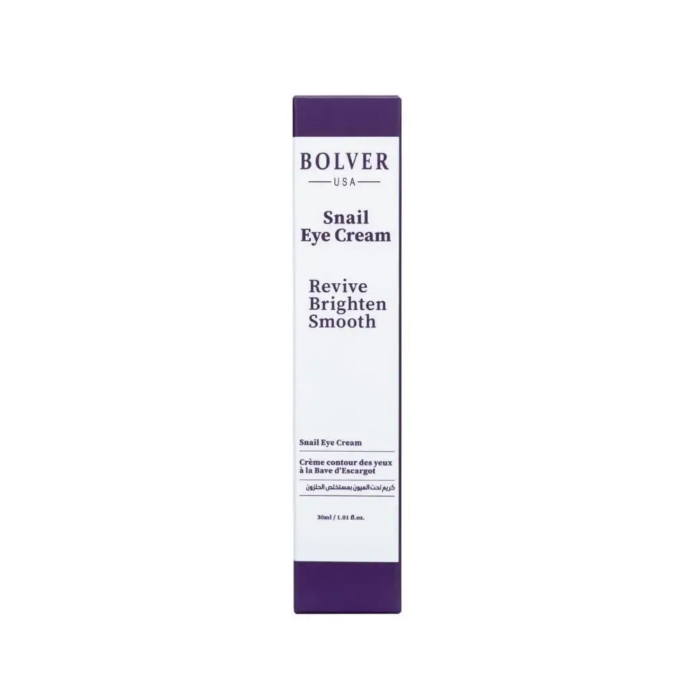 BOLVER, Under Eye Cream, with Snail Extract - 300ml