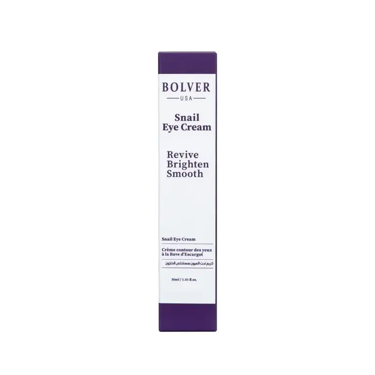BOLVER, Under Eye Cream, with Snail Extract - 300ml