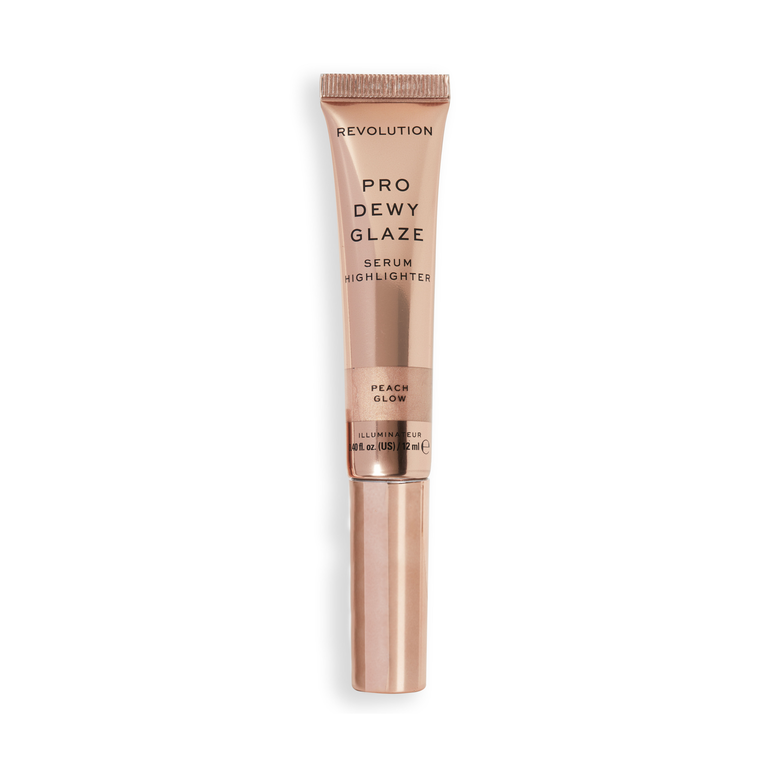 Revolution, Highlighter, Serum, Pro, Dewy Glaze, -peach Glow