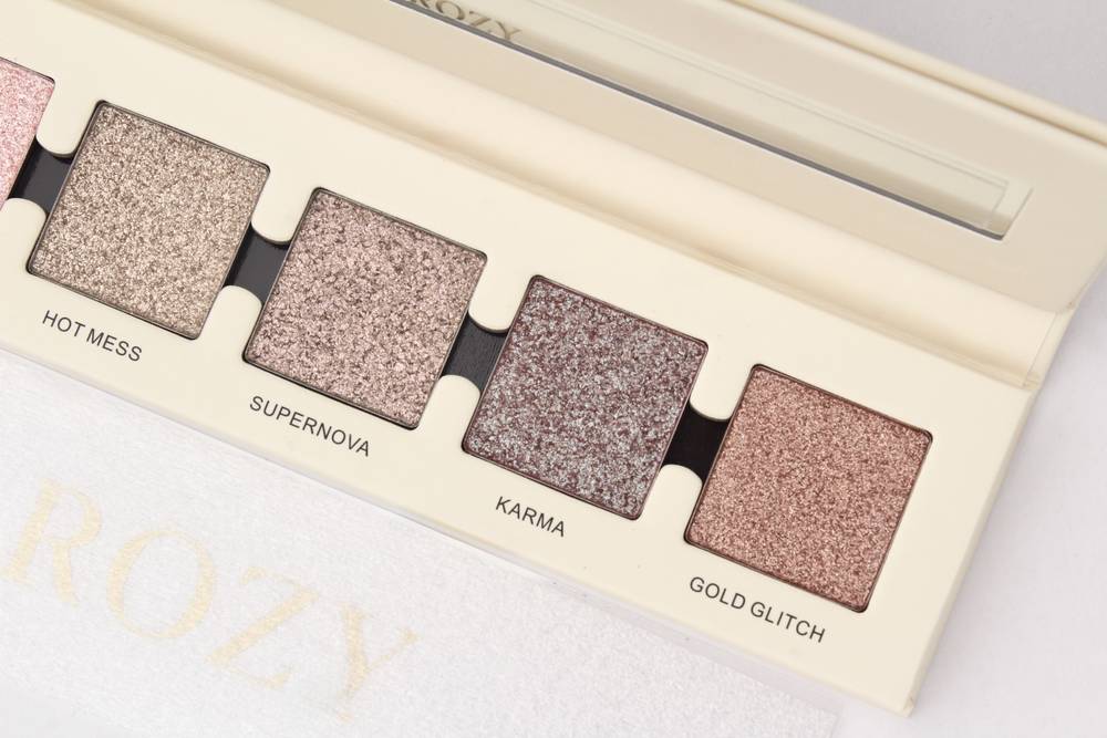 Rozy, Glitter Shimmer Eyeshadow Palette