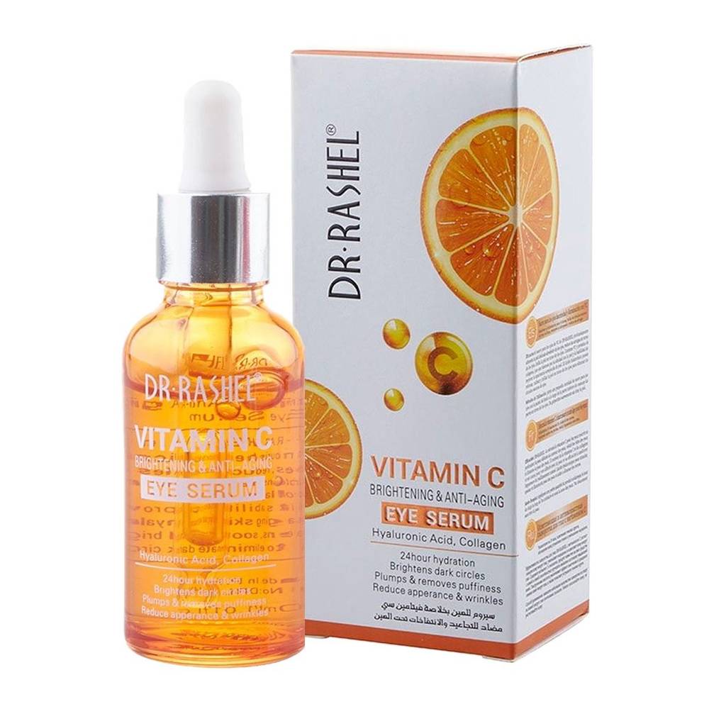 Dr. Rashel eye serum with vitamin C extract, anti-wrinkle and anti-puffiness