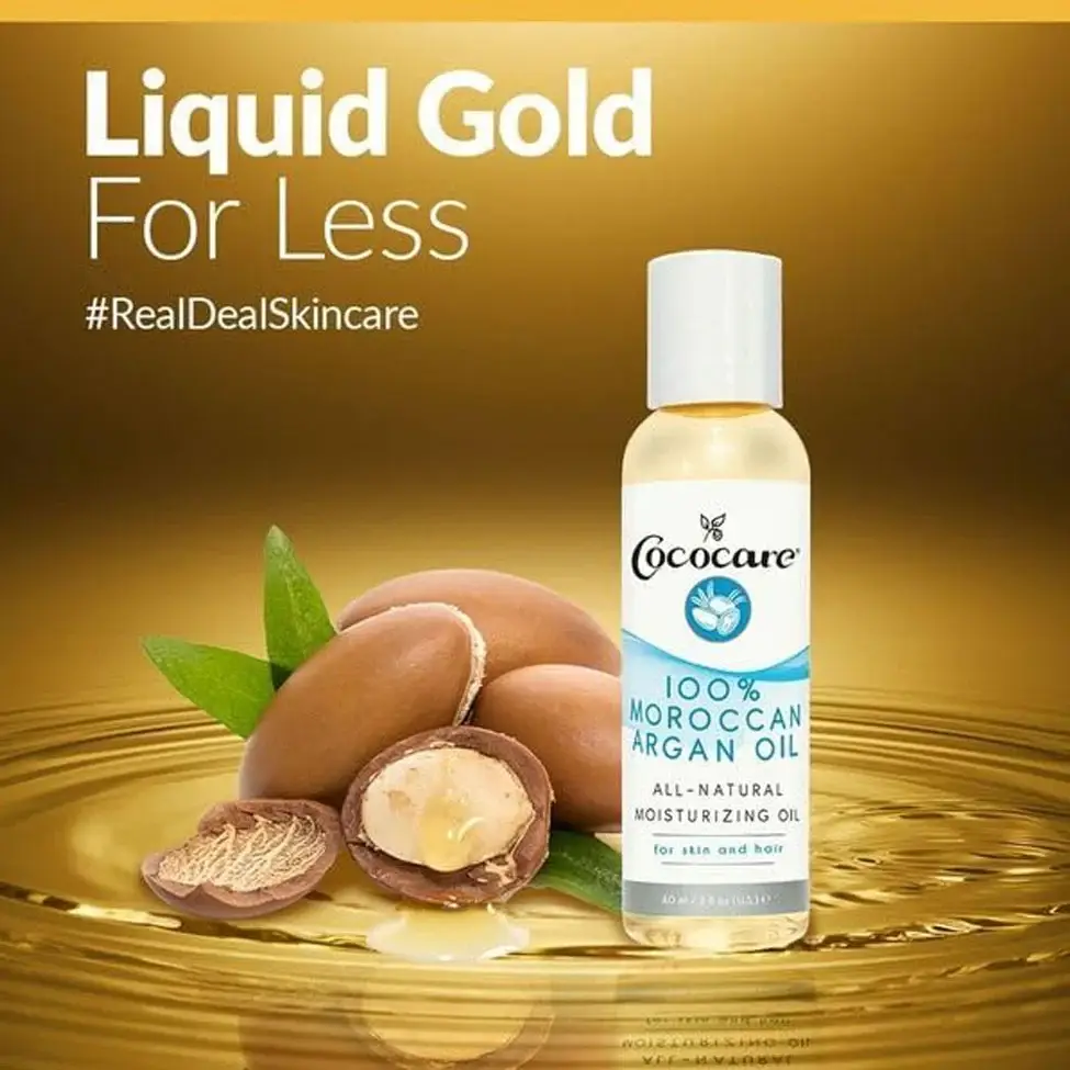 Cococare, 100%, Natural, Moroccan, Argan, Oil, 60ml