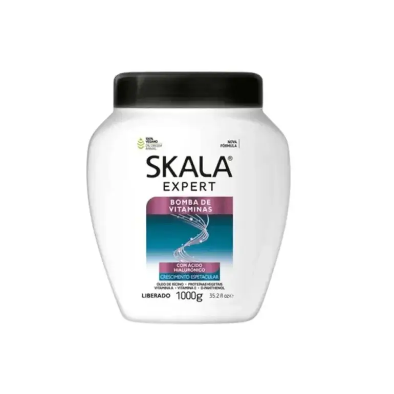 Scala Expert, Nourishing Vitamin, and Hyaluronic Pump Cream, 1000g
