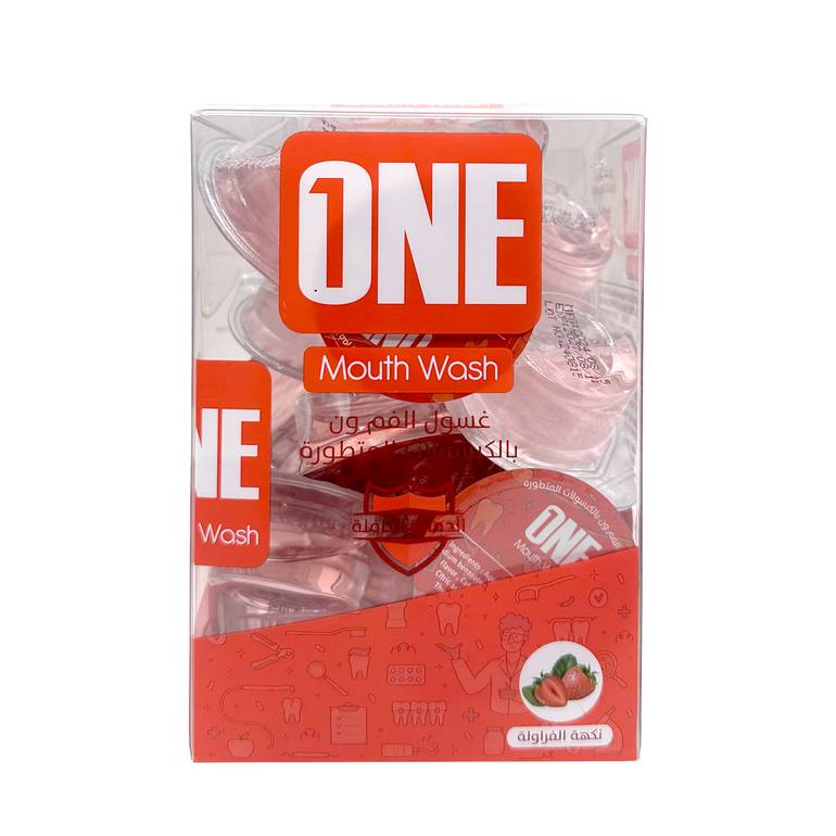 ,One, Touch, Mouthwash, Capsule, - Strawberry, Flavor