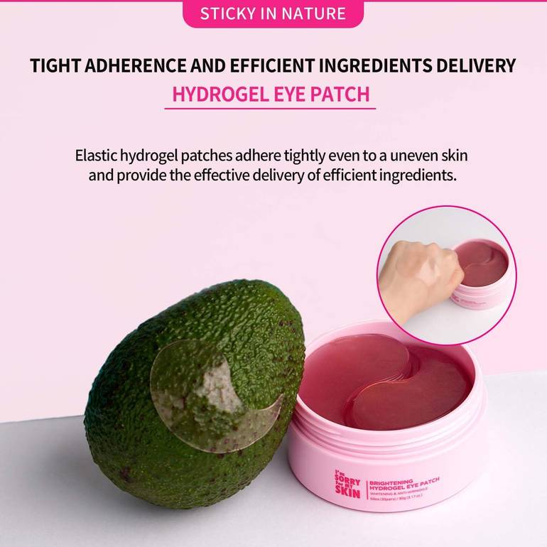 I'm Sorry, Under Eye Brightening Patches, Hydrogel - 90g