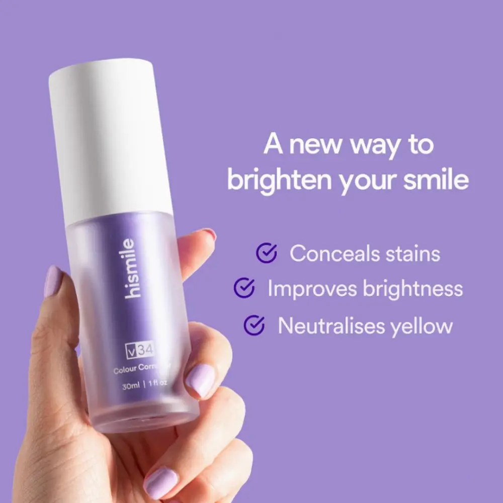 HiSmile, Teeth Whitening and Color-Correcting Serum - V34