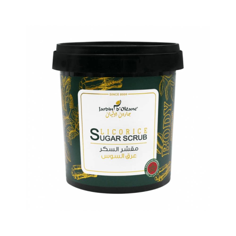 Garden Olean, Sugar Scrub, Licorice, - 600g