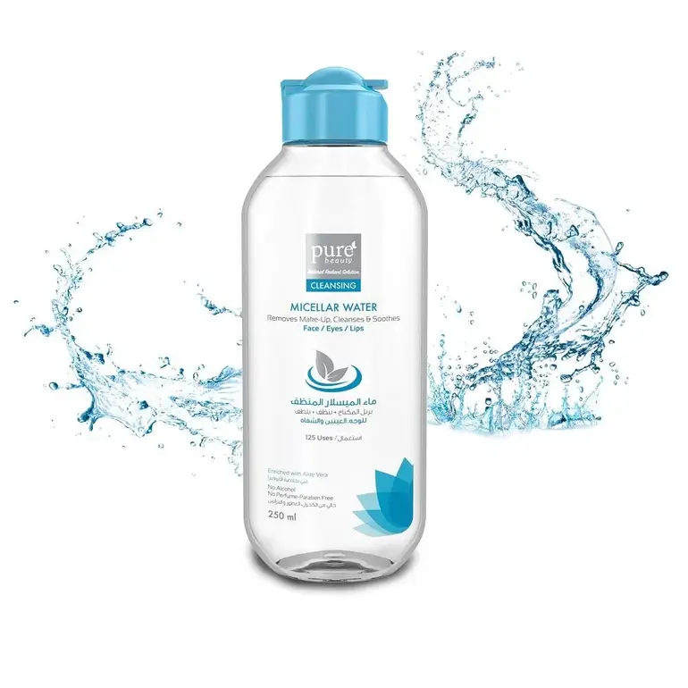 Pure, makeup remover cleanser, with aloe vera extract,