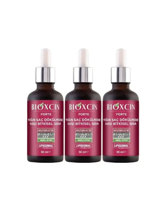,Bioxin Forte, a herbal serum range, for treating severe hair loss.