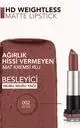 Flormar, HD Whiteless Matte Lipstick - 02 Dry Rose