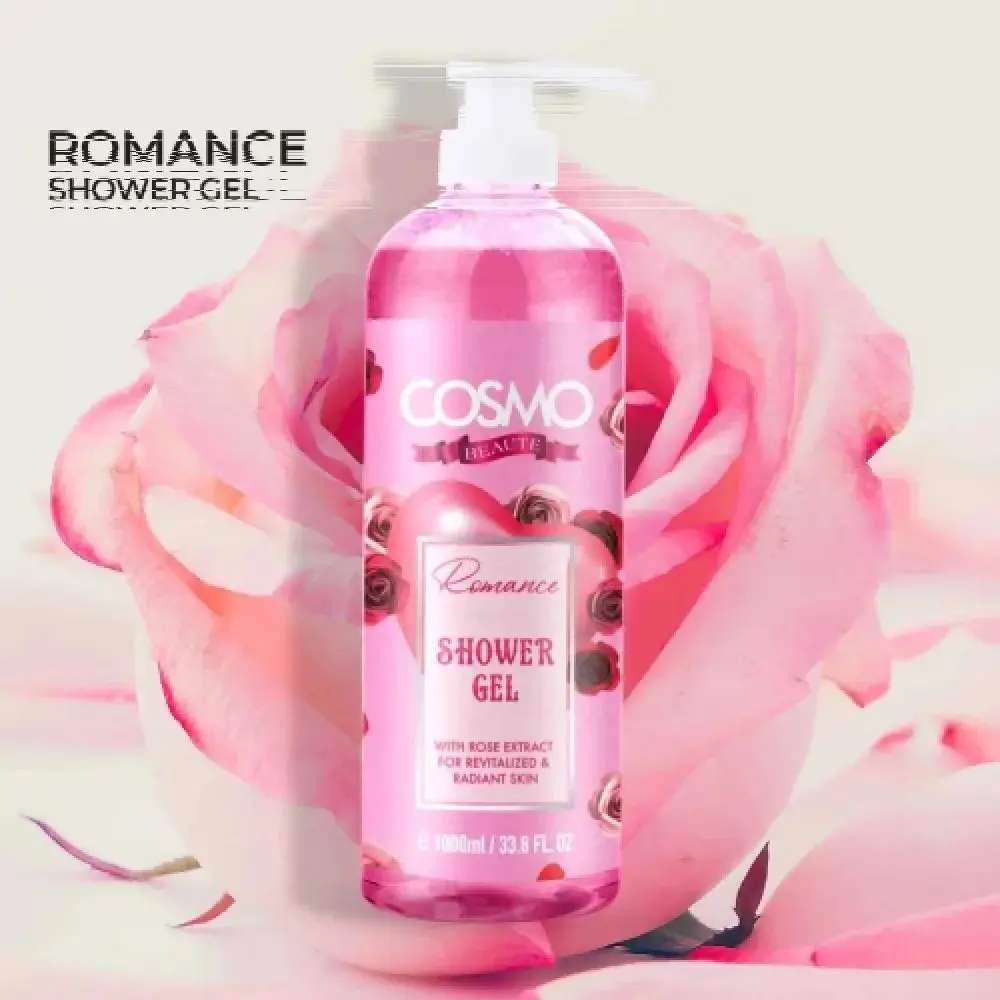 Cosmo Shower Gel, Rose, 1000ml