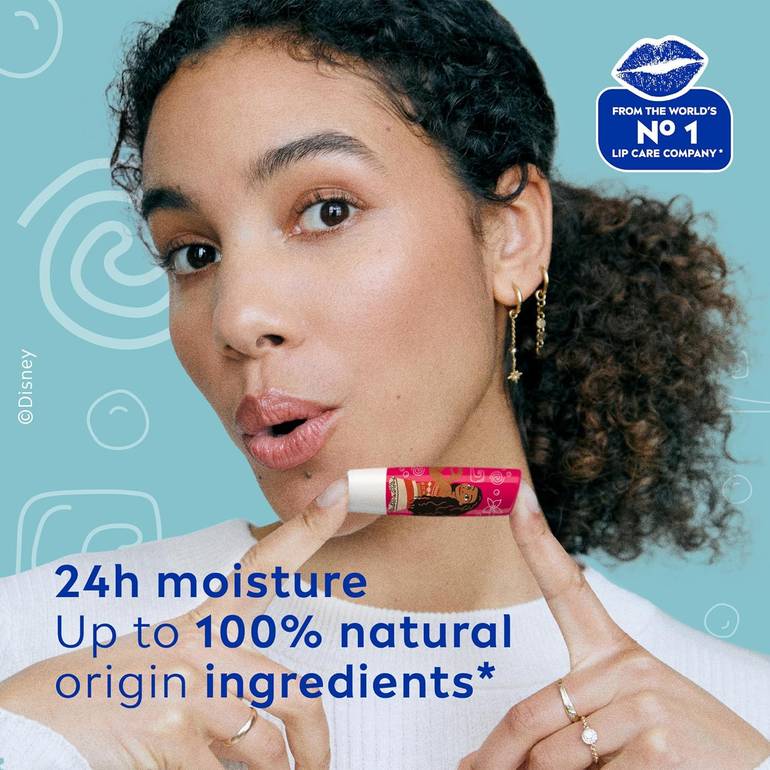 Labello, Kids Moisturizing Lip Balm, Watermelon Sorbet, Princess Moana,