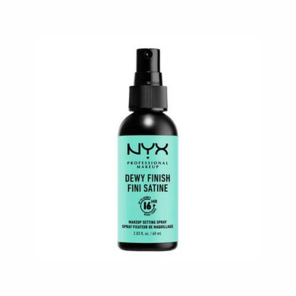 NYX Dewy Finish Setting Spray, Dewy Finish, Makeup Setting Spray that lasts up to 16 hours