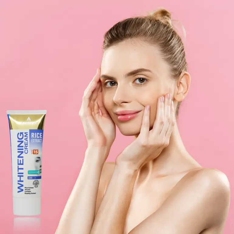 الفانسو, كريم تفتيح البشرة, معا حماية spf15, مستخلص الأرز